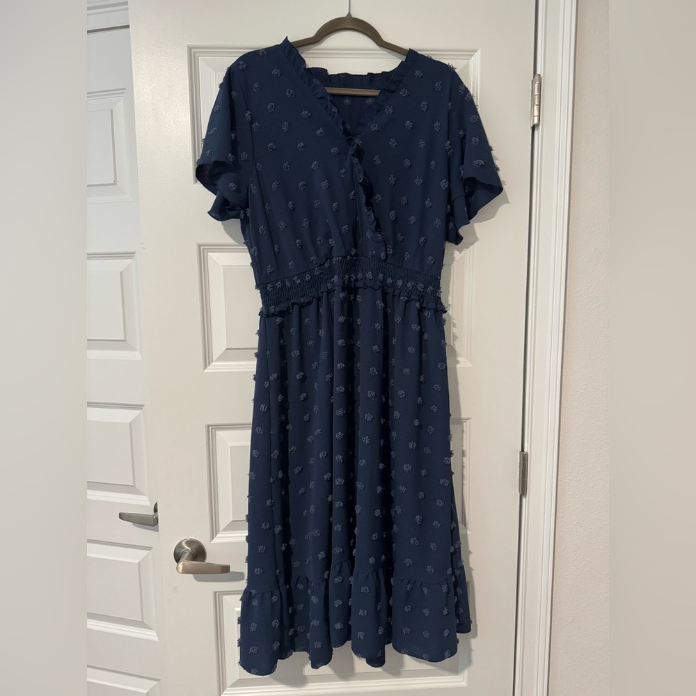 Navy Blue Women's Dress